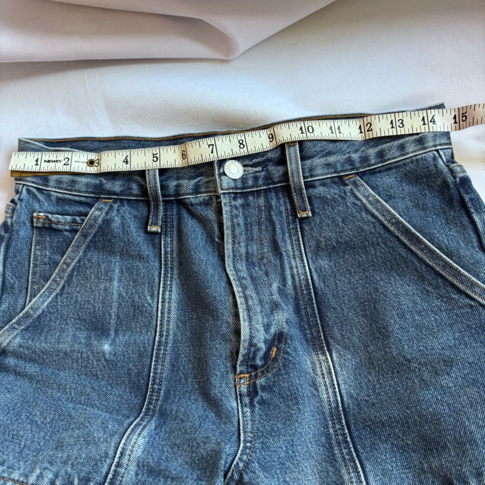 AGOLDE I US 25 (W28) Cooper Cargo Denim Jean I mid-wash blue - Picture 9 of 11